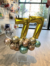 Mini Bouquet cumpleaños oro/verde